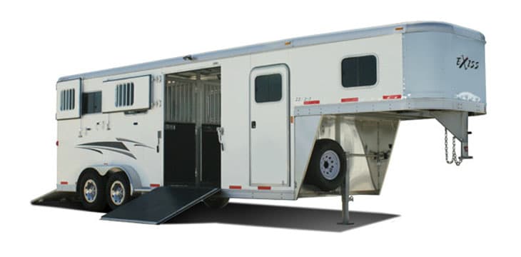 Exiss 7200 SR (2+1) Straightload Gooseneck Trailer