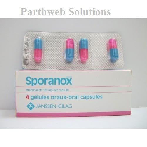 Capsule Sporanox 100mg capsules, Rs 325 /strip Parthweb Solution ...