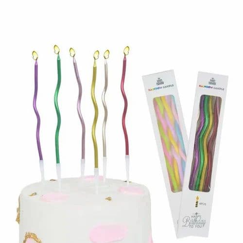 Multicolor Birthday Spiral Candles at ₹ 40/piece in New Delhi | ID ...