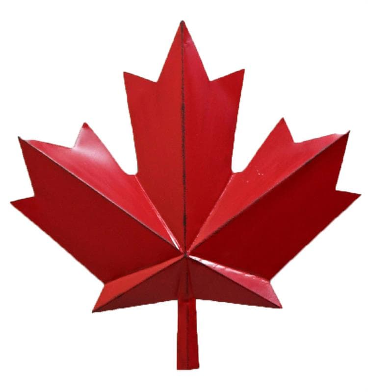 Large Metal Maple Leaf Wall Art at Vonda Carranza blog