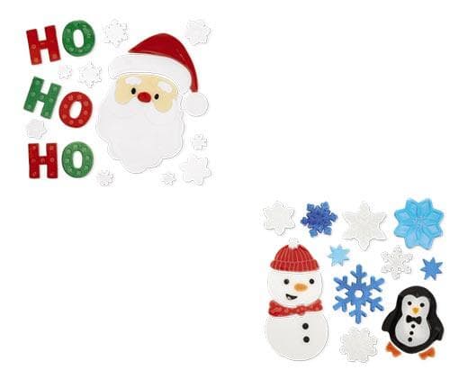 Merry Moments Holiday Gel Clings - Aldi - US - Specials archive