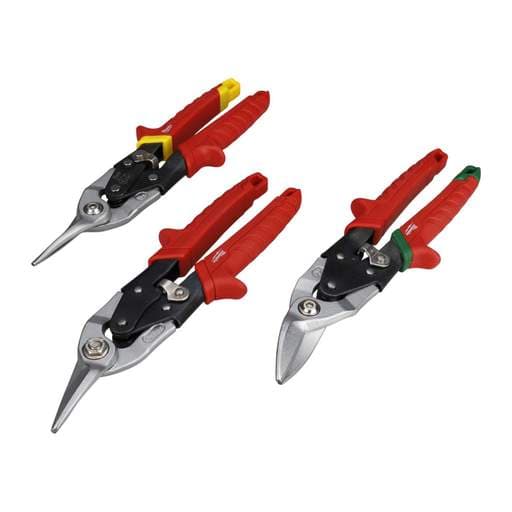 Milwaukee 3 Piece Metal Aviation Snips Set (48224533) | CEF