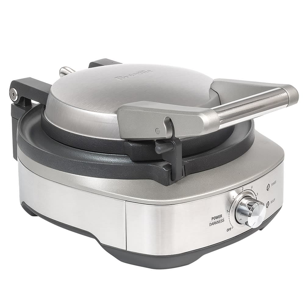 Breville BWM520XL No-Mess Waffle® Maker w/ Non Stick Aluminum Plates ...