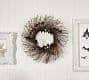Halloween Twig Wreath With Bats | Pottery Barn