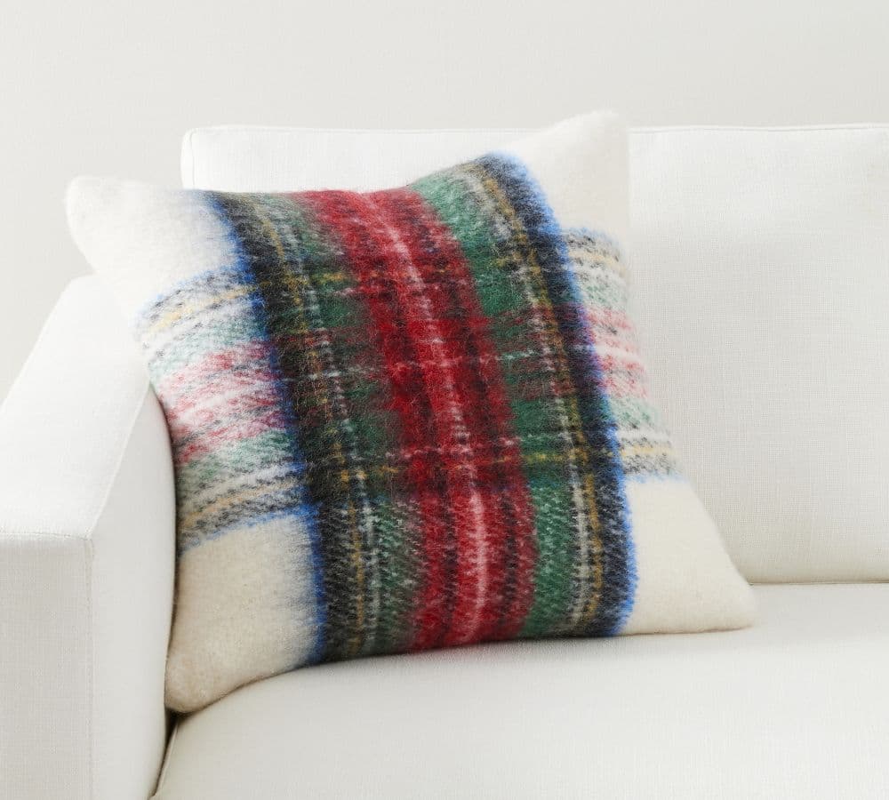Stewart Plaid Pillow Cover | Pottery Barn