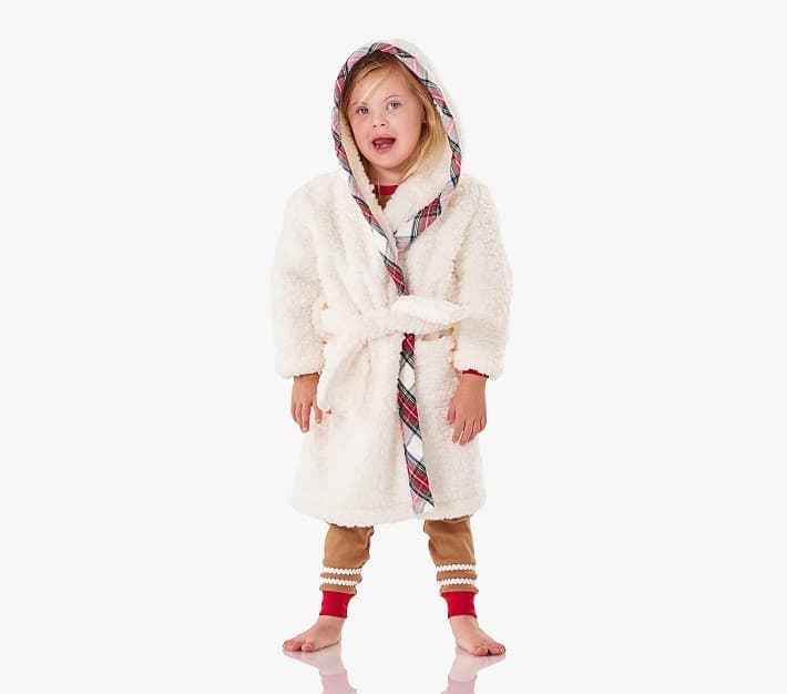 PotteryBarn Kids Classic Sherpa Robe