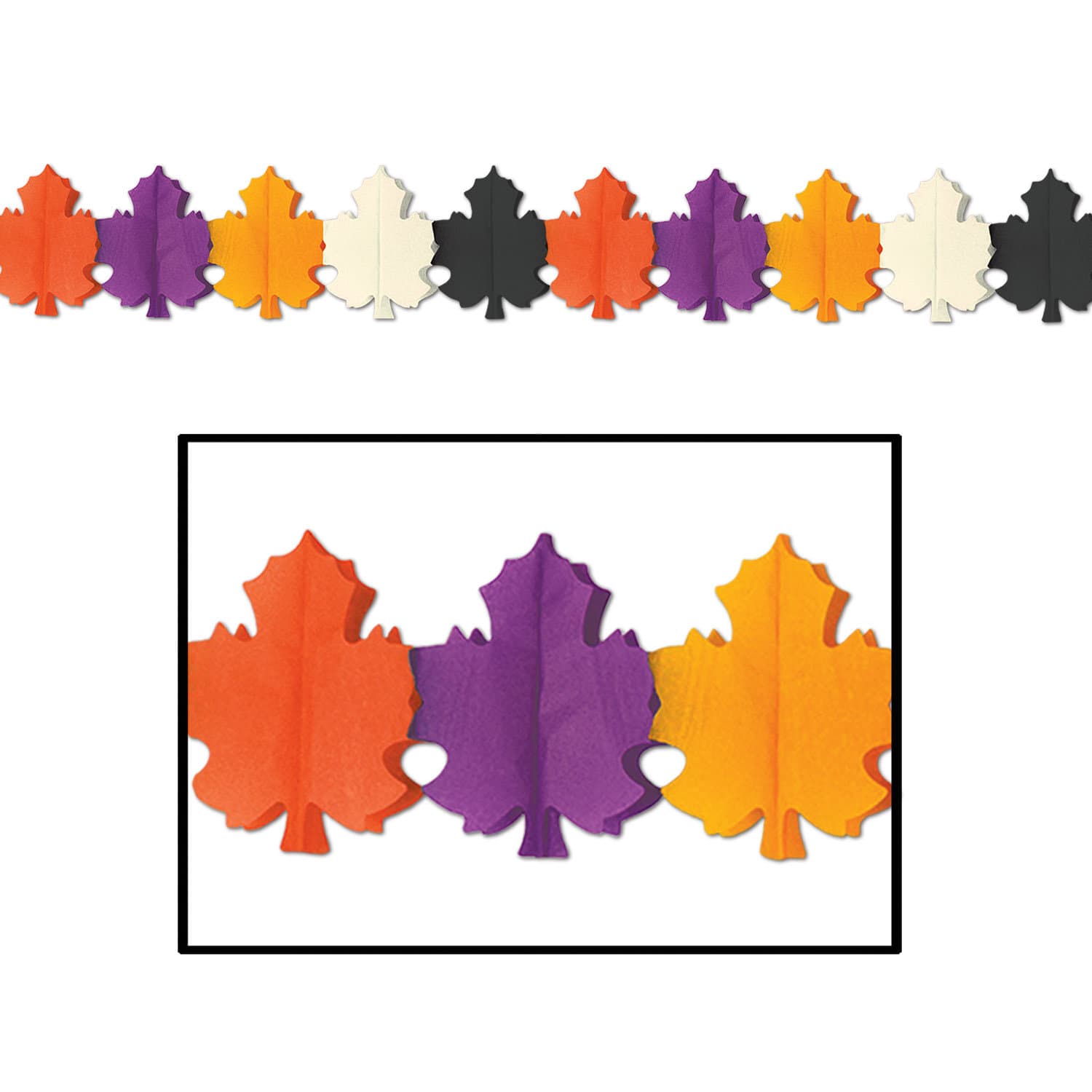 Beistle Designer Fall Leaf Garland | Wayfair