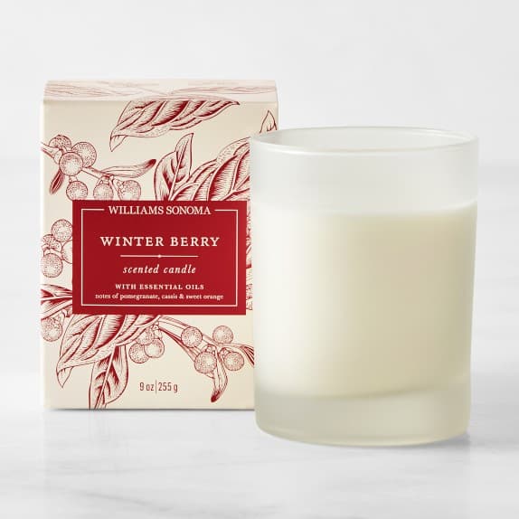Williams Sonoma Winter Berry Candle | Williams Sonoma