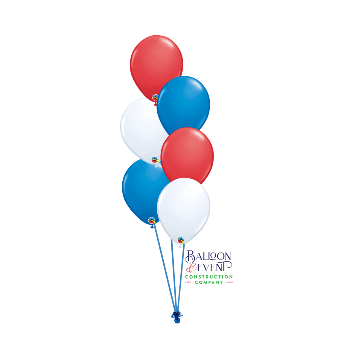 Balloon Centerpieces Patriotic