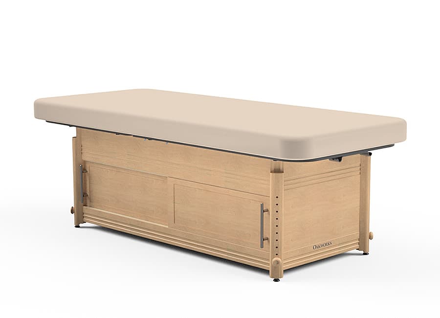 Clinician Adjustable Flat Top | Oakworks | Spa Treatment Table