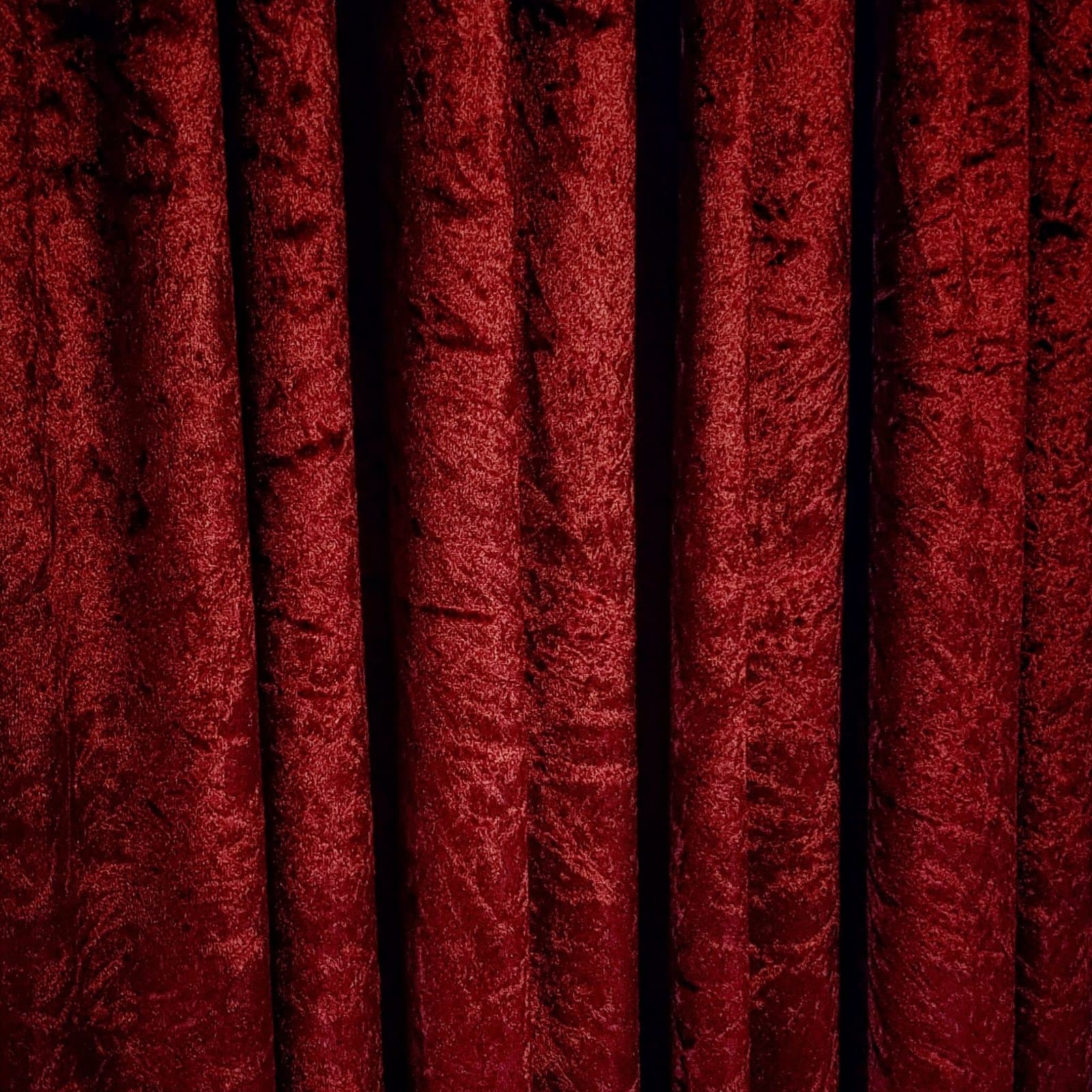 Burgundy Crushed Velvet Backdrop (Drape) | Calgary Event Wholesale ...