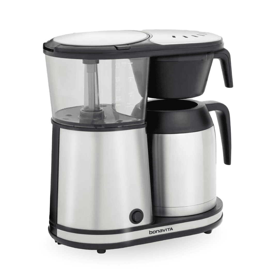 Bonavita Connoisseur 8 Cup Drip Coffee Maker Machine, One-Touch Pour ...