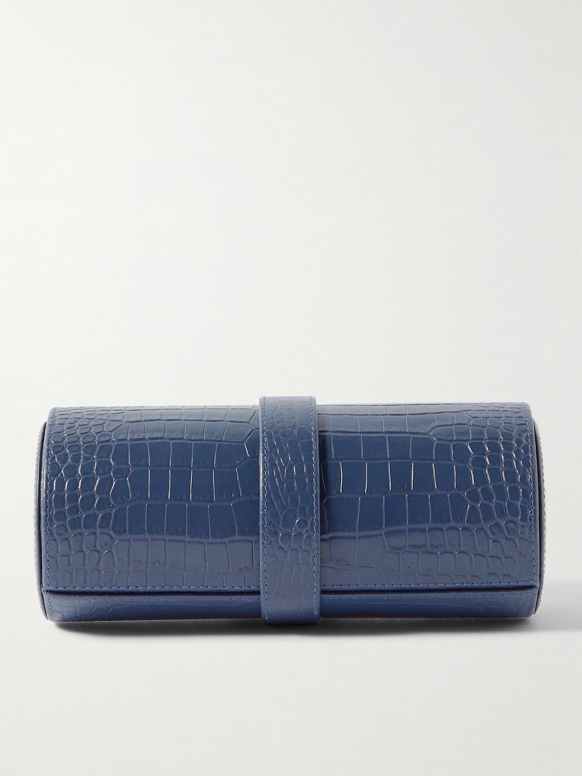 Rapport London - Croc-Effect Leather Watch Roll Rapport London
