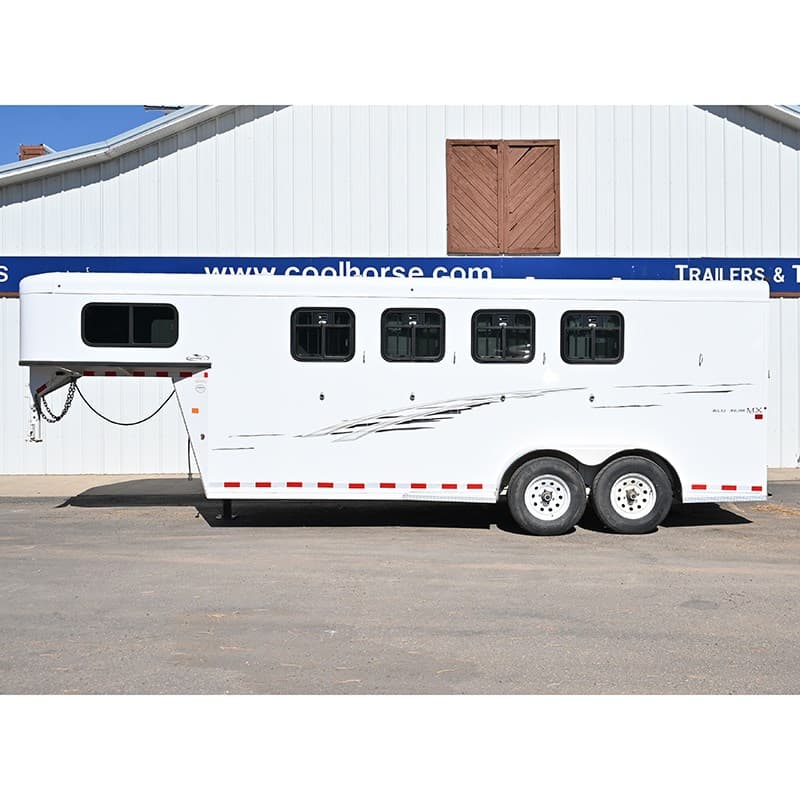 2014 Trails West 4 Horse Slant Trailer
