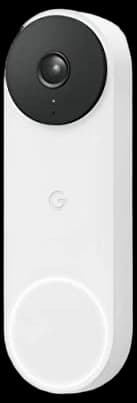 Google Nest Doorbell (Wired, 2nd Gen) - Wired Video Doorbell Camera - Doorbell Security Camera - Snow (G28DR)