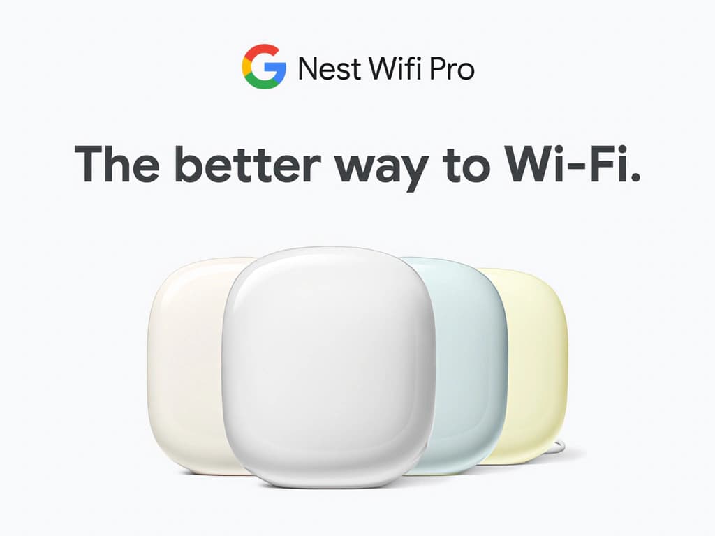 Google Nest WiFi Pro - 3 Pack - Snow