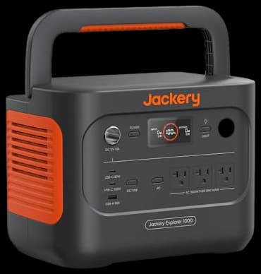 Jackery Explorer 1000 V2 Portable Solar Generator + 100W Mini Solar ...