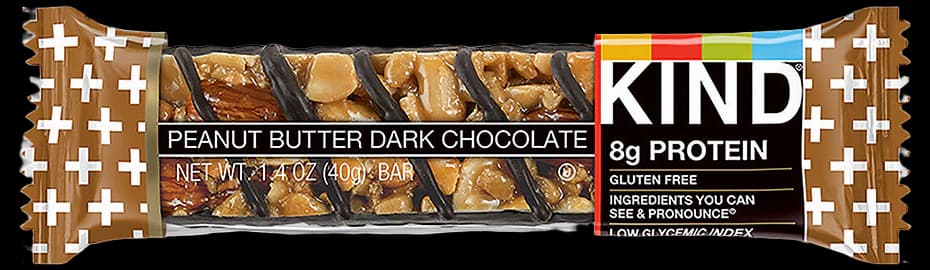 KIND Fuel Bars Crunchy Peanut Butter, 50 Gram Bars (12 Pack),12g Protein, Gluten Free