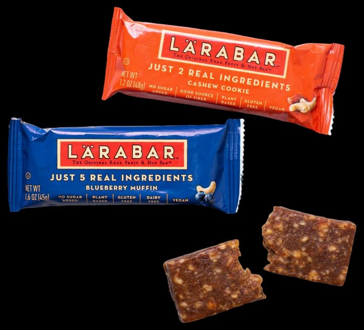 galÄRABAR Peanut Butter Chocolate Chip, Fruit and Nut Energy Bar, Pack of 16 Bars, Gluten Free, Vegan, Family Pack, Snack Bars