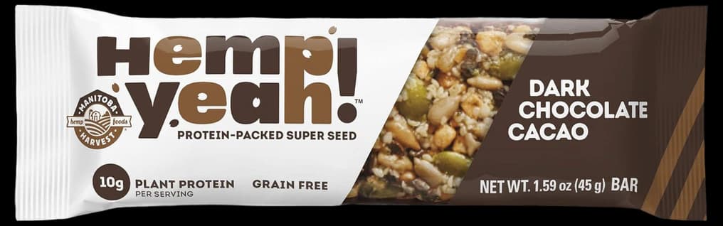 Amazon.com: Manitoba Harvest Hemp Yeah Bars, Dark Chocolate Cacao (12 ...