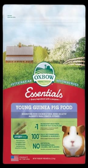 OXBOW Animal Health Cavy Performance Essentials Young Guinea Pig Food, 25 lbs.
