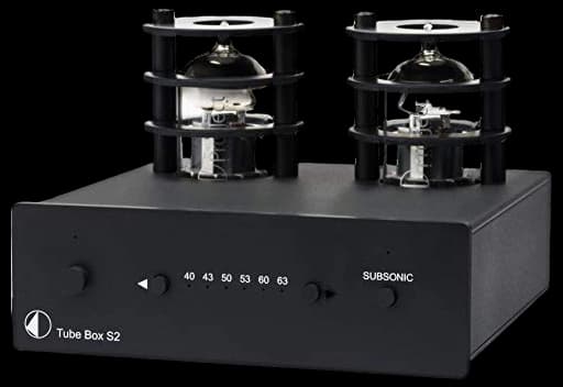Pro-Ject Tube Box S2 Tube Phono Preamplifier - Black - Raw Music Store