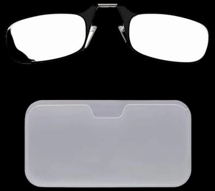 ThinOptics 2.0 Brown Reader with Universal Black Pod