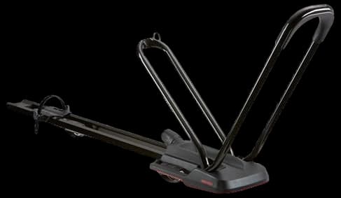Yakima HighRoad Rooftop Upright Bike Mount with TorqueRight Knob and Tray, Black