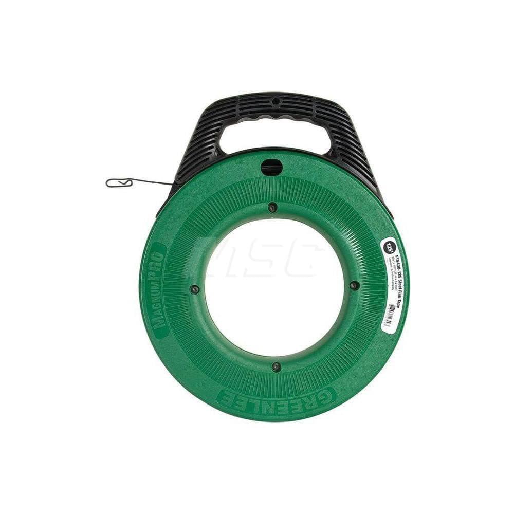 Greenlee - Fish Tapes: Tape Type: Fish; Material: Plastic, Steel; Tape ...
