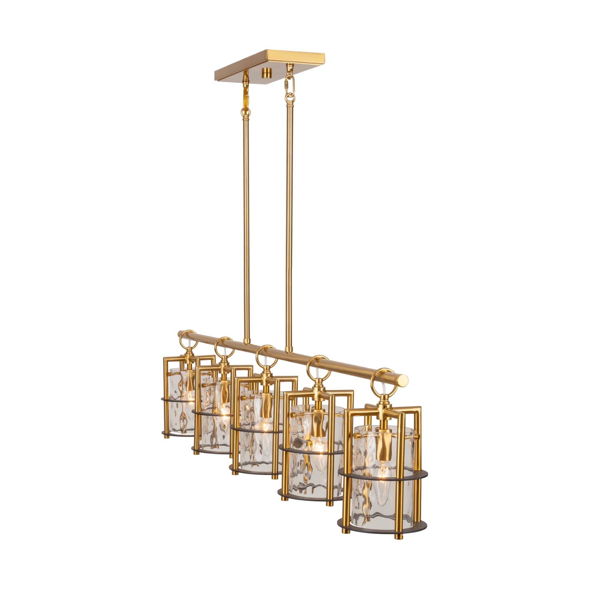 BURFORD 5-LIGHT LINEAR ISLAND | Artcraft Lighting