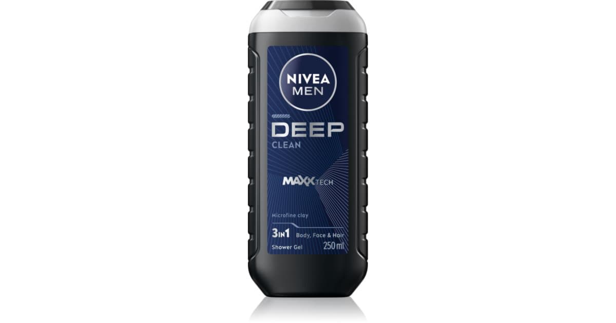 NIVEA MEN Deep gel de douche pour homme | notino.fr