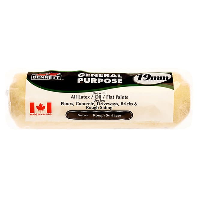 Bennett General Purpose Paint Roller Cover Refill - Pro-Lamb - 9 1/2-in ...