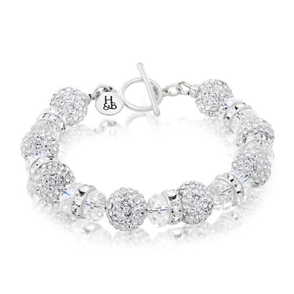 HIllberg and Berk Sparkle Ball Bracelet - Styled to Sparkle