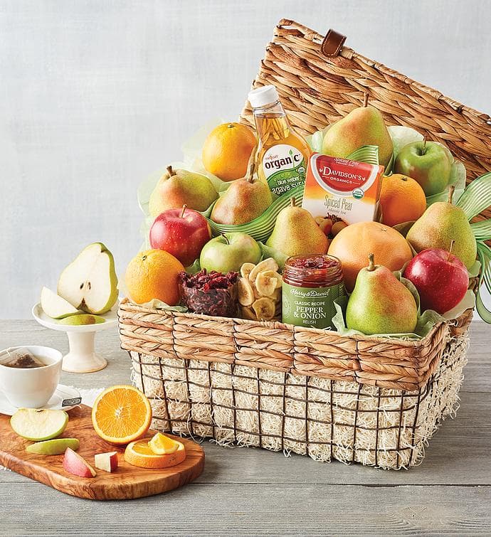 Deluxe Organic Fruit Gift Basket | Harry & David