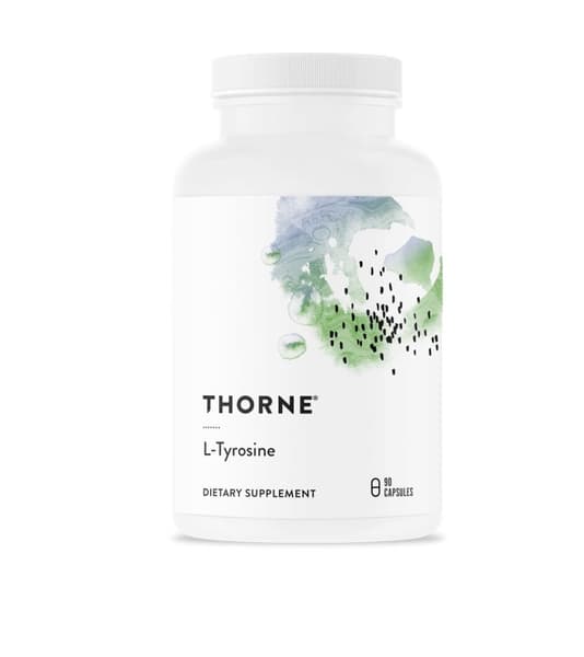 L-тирозин 500 мг, L-TYROSINE 500 mg, Thorne Research, 90 капсул ...