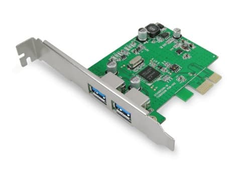Ineo I-NAC01 2-Port SuperSpeed USB 3.0 PCI Express x1 Controller ...