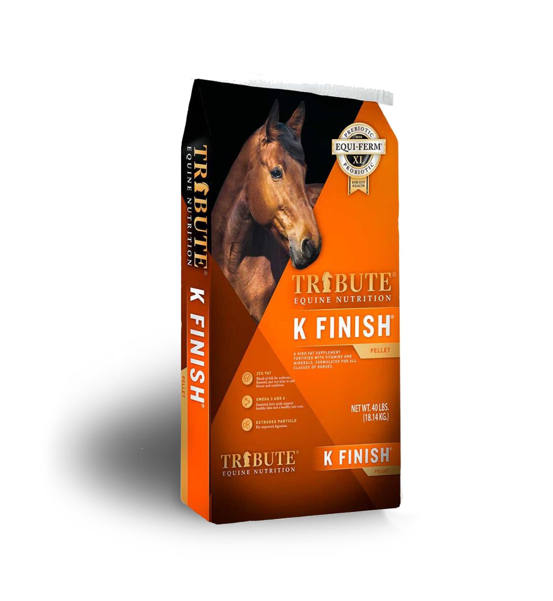Tribute Equine Nutrition K Finish - Coker Feed Mill
