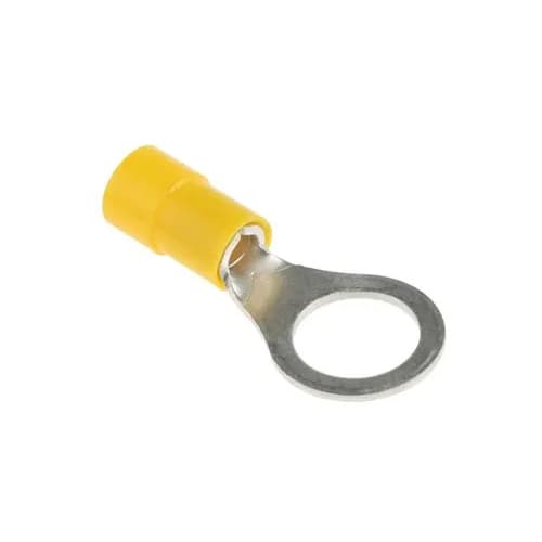 Insulated Ring Terminal - Copper Material, Yellow Color | Electric ...