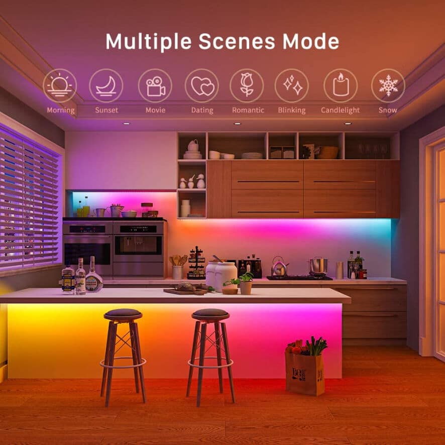 MINGER DreamColor Waterproof LED Strip Lights
