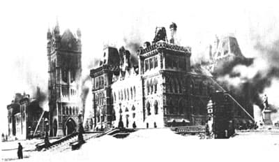The Parliament Hill Fire of 1916 | The Canadian Encyclopedia
