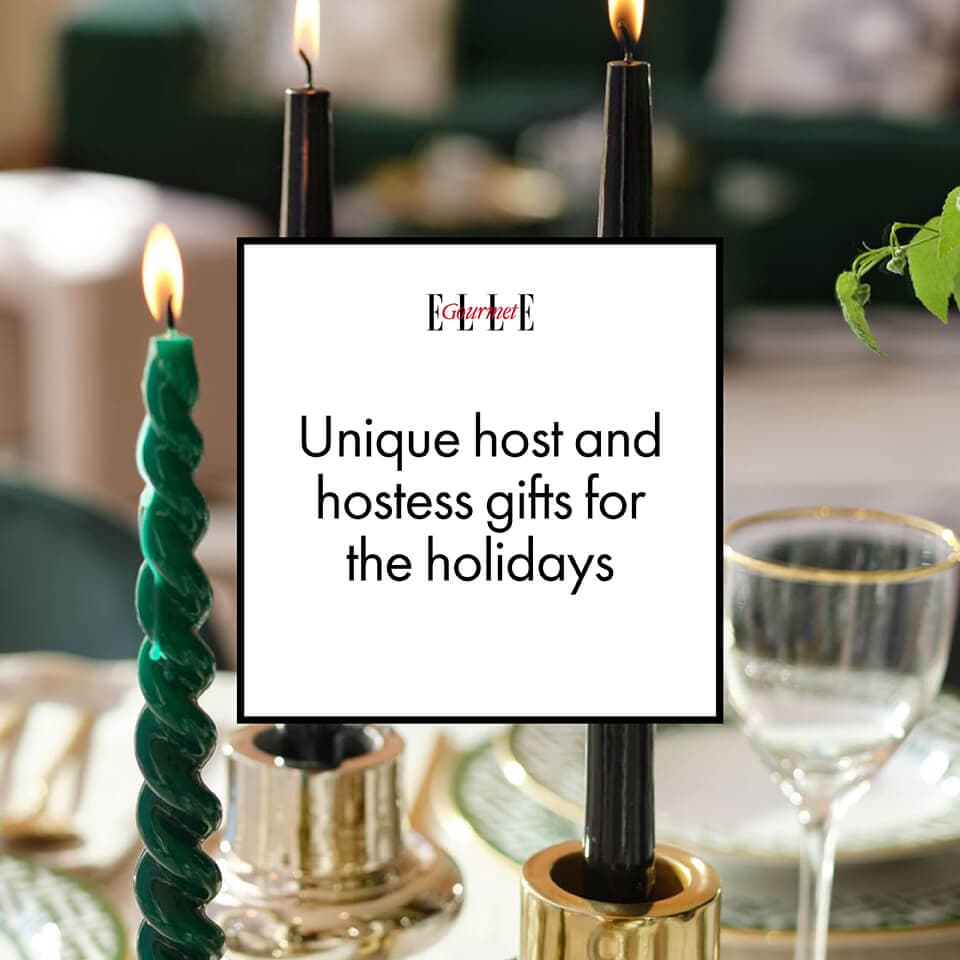 Unique host and hostess gifts for the holidays - Elle Gourmet
