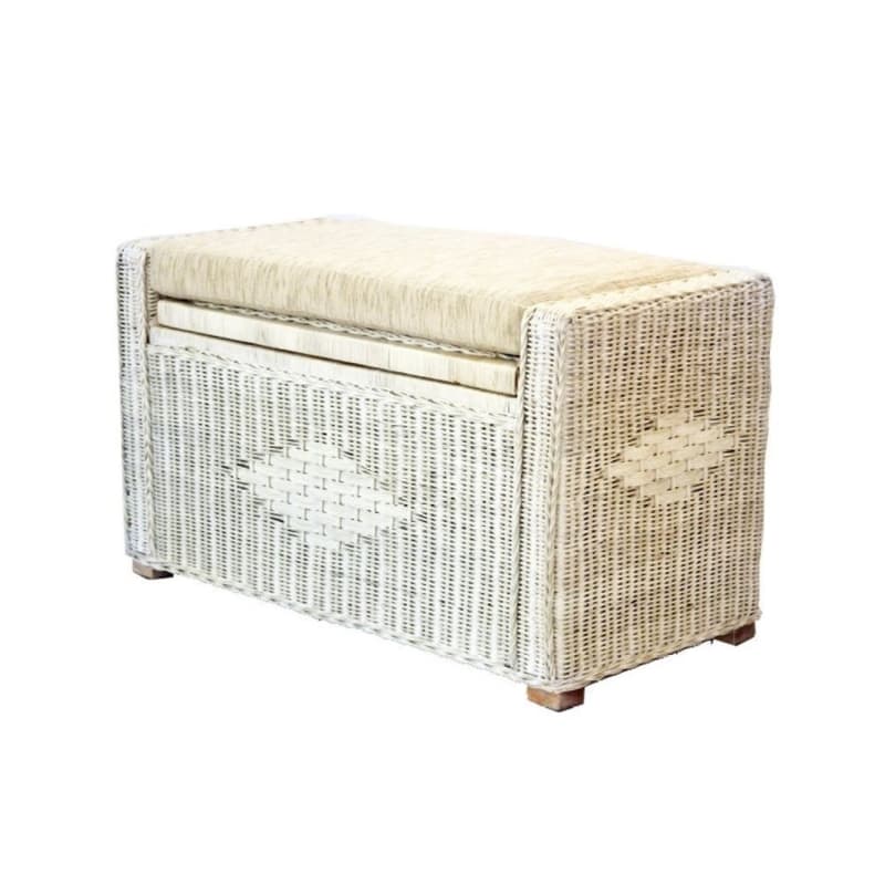 Wicker Storage Ottomans - Designer Picks & Photos