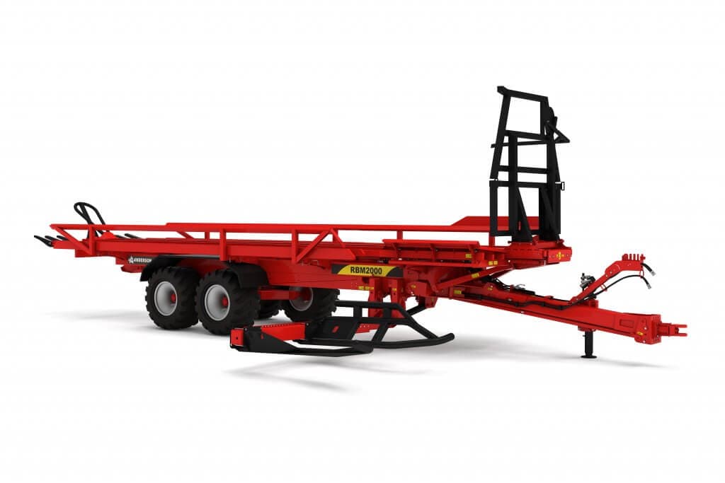 Hay Trailer – RBM2000 Round Bale Farm Trailer | Anderson Group