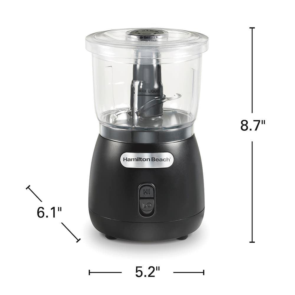 Hamilton Beach Stack & Press™ 2 Speed Food Chopper - 72890F ...