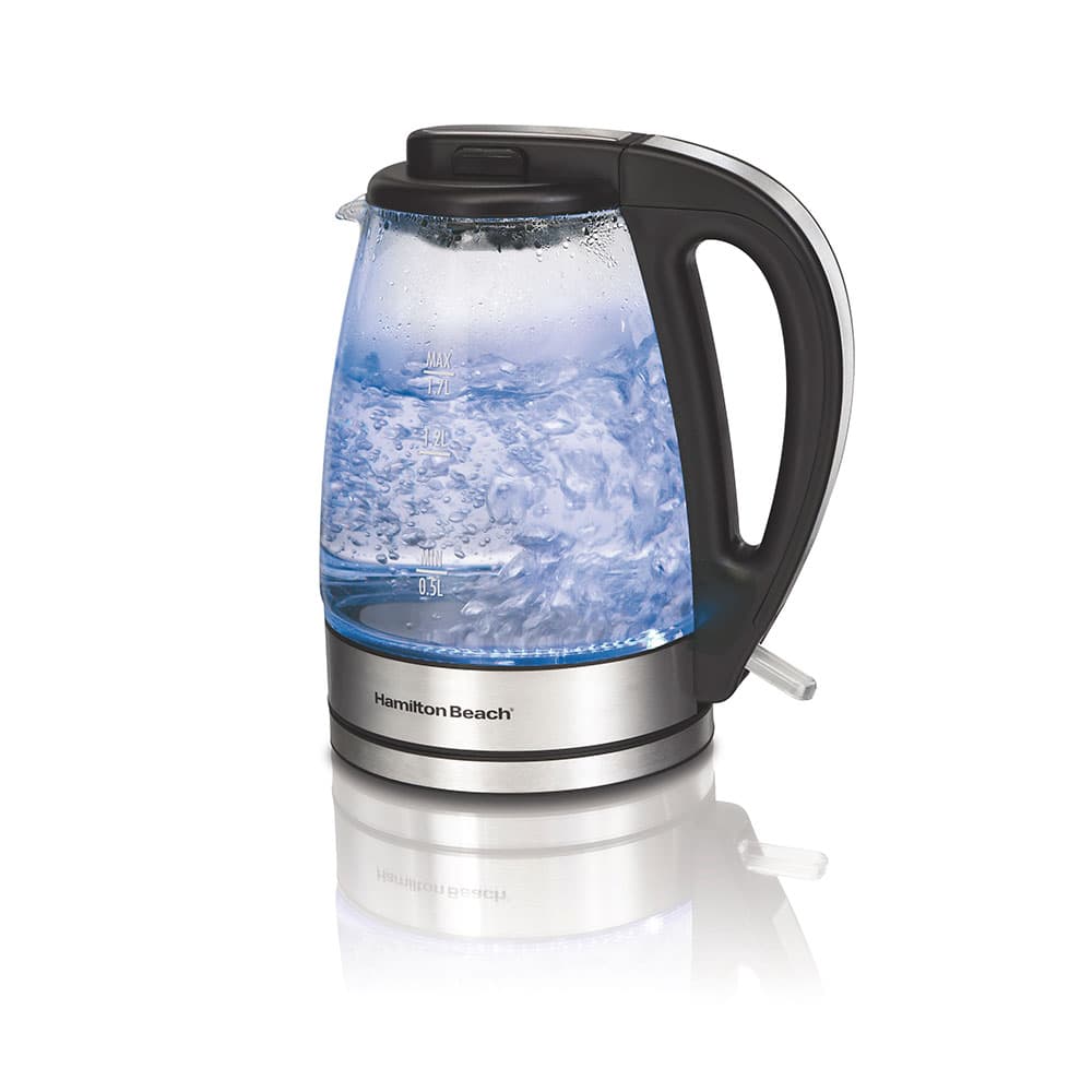 Hamilton Beach 1.7 Liter Glass Kettle with Automatic Shutoff - 40864G ...