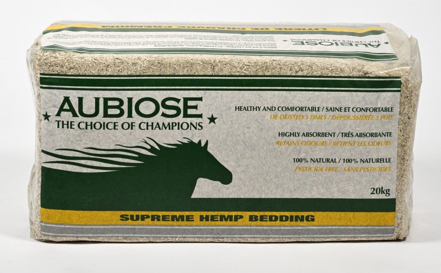 Hemp Horse Bedding - Aubiose Bedding 20kg