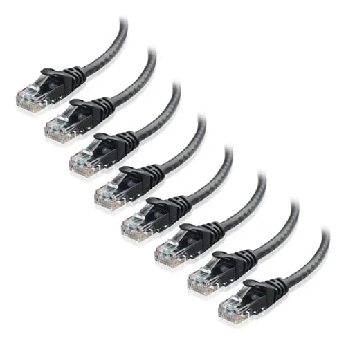 Cable Matters Paquete De 8 Cables Ethernet Cat5e Cortos Sin | Cuotas ...
