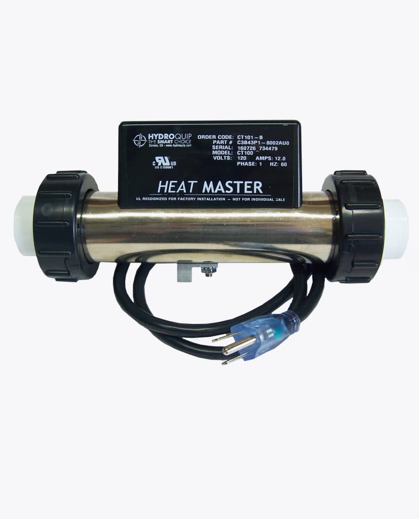 Jetted Bathtub Heater Hydro-Quip Heat Master “In-Line Pressure”, 1.5KW ...