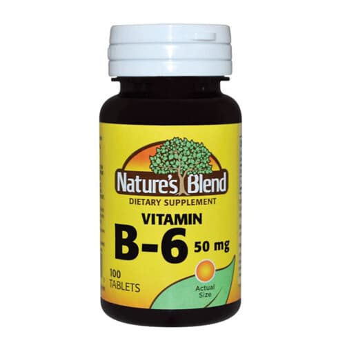 Vitamine B6 50 MG 100 Tablettes Par Nature's Blend | eBay