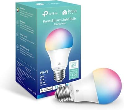 12 pack" Kasa Smart WiFi Multicolor Bulbs KL135 1000Lumens NEW ...